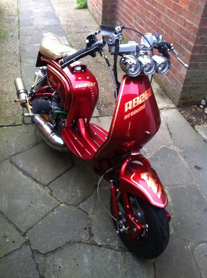 Motor Vespa Matic Modifikasi
