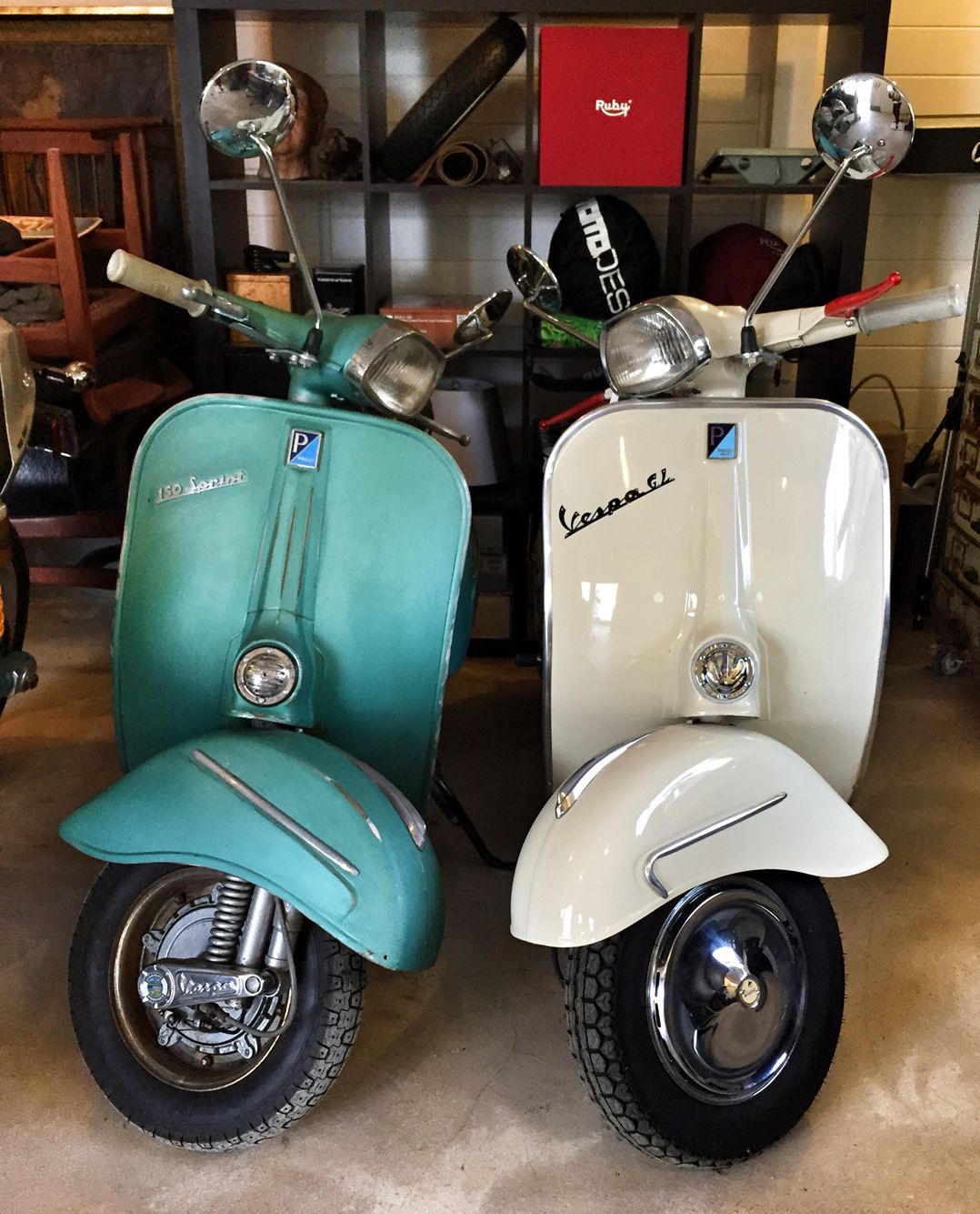 Motor Vespa Mini
