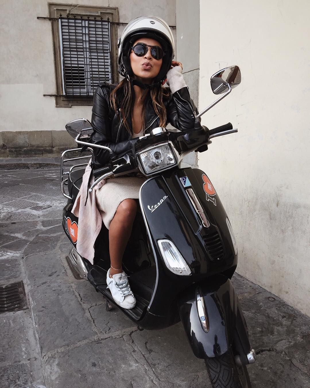 Vespa Riding
