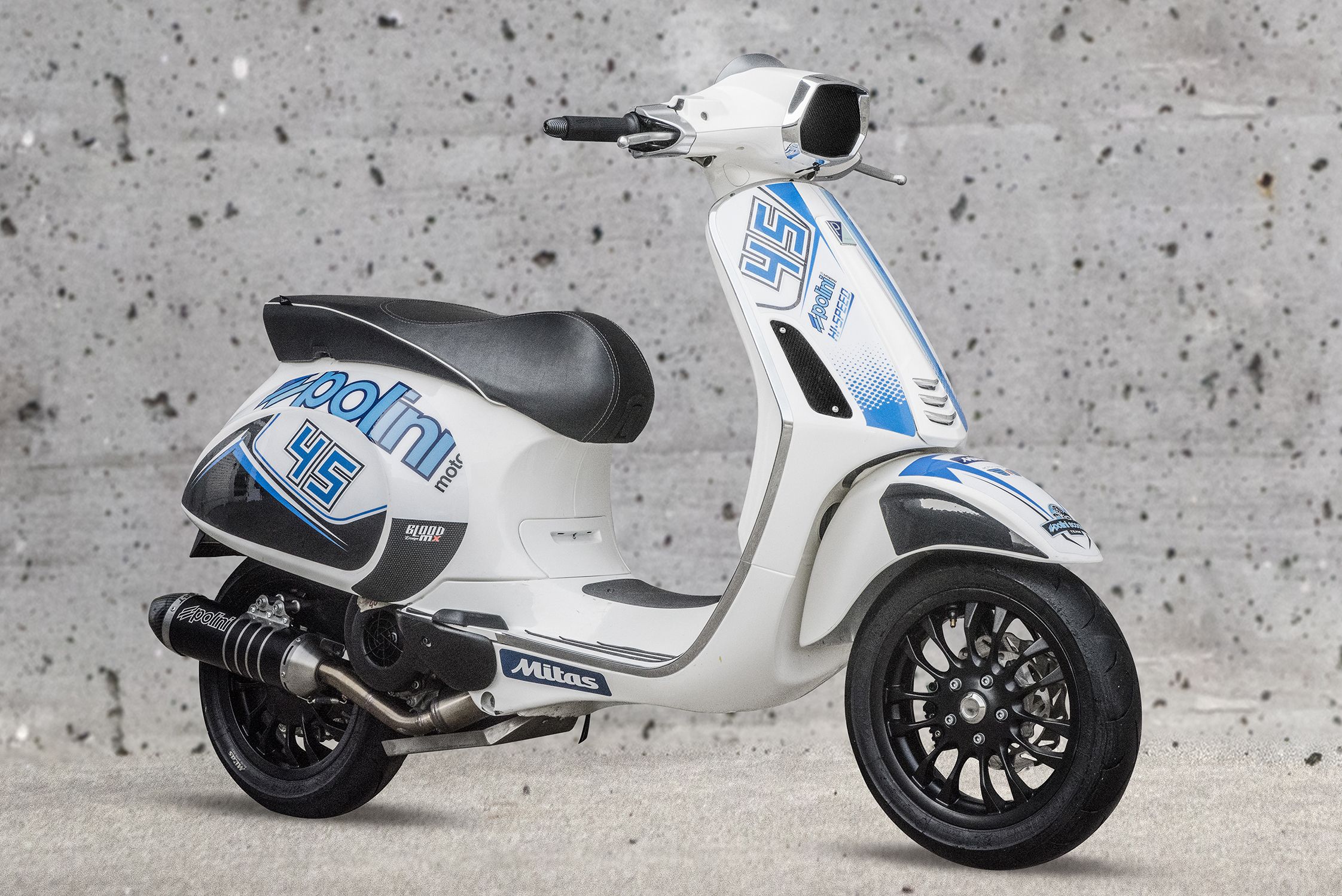 Vespa Sticker Design
