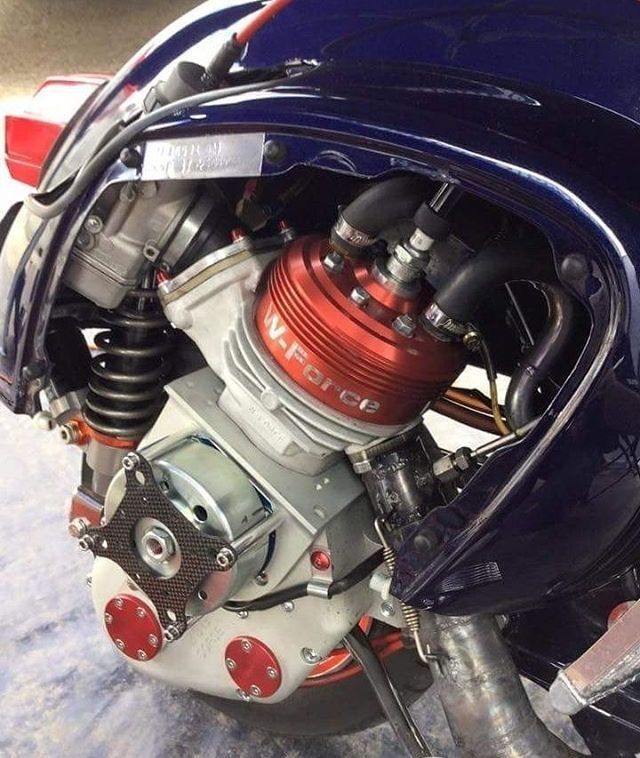 Modifikasi Mesin Vespa Super
