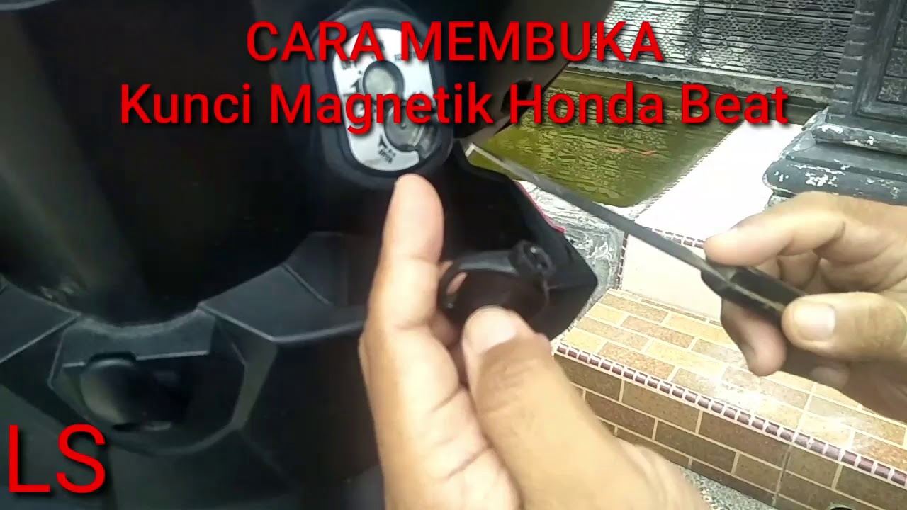 Cara Kunci Stang Motor Beat
