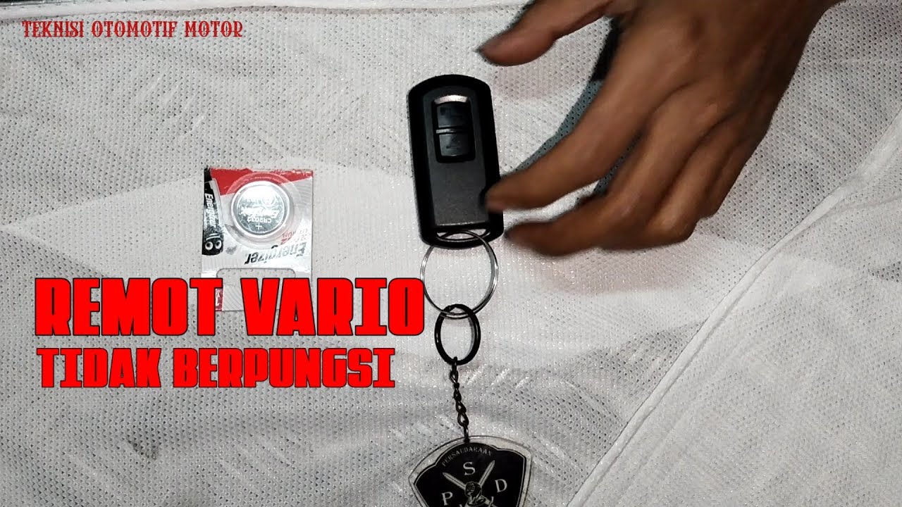 Remote Honda Vario 150 Tidak Berfungsi
