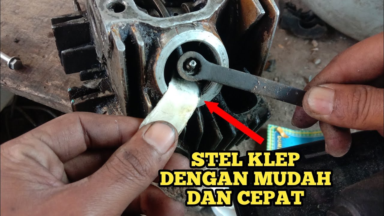Cara Stel Klep Motor
