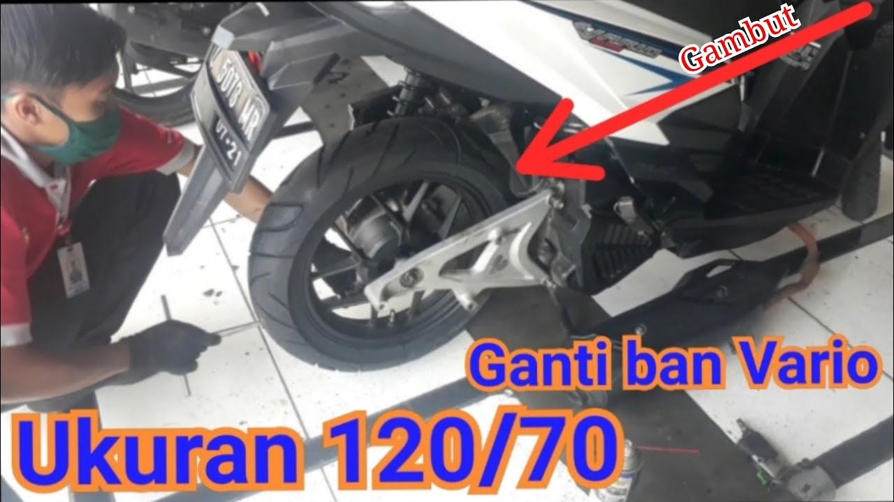 Ukuran Ban Belakang Pada Honda Vario 125
