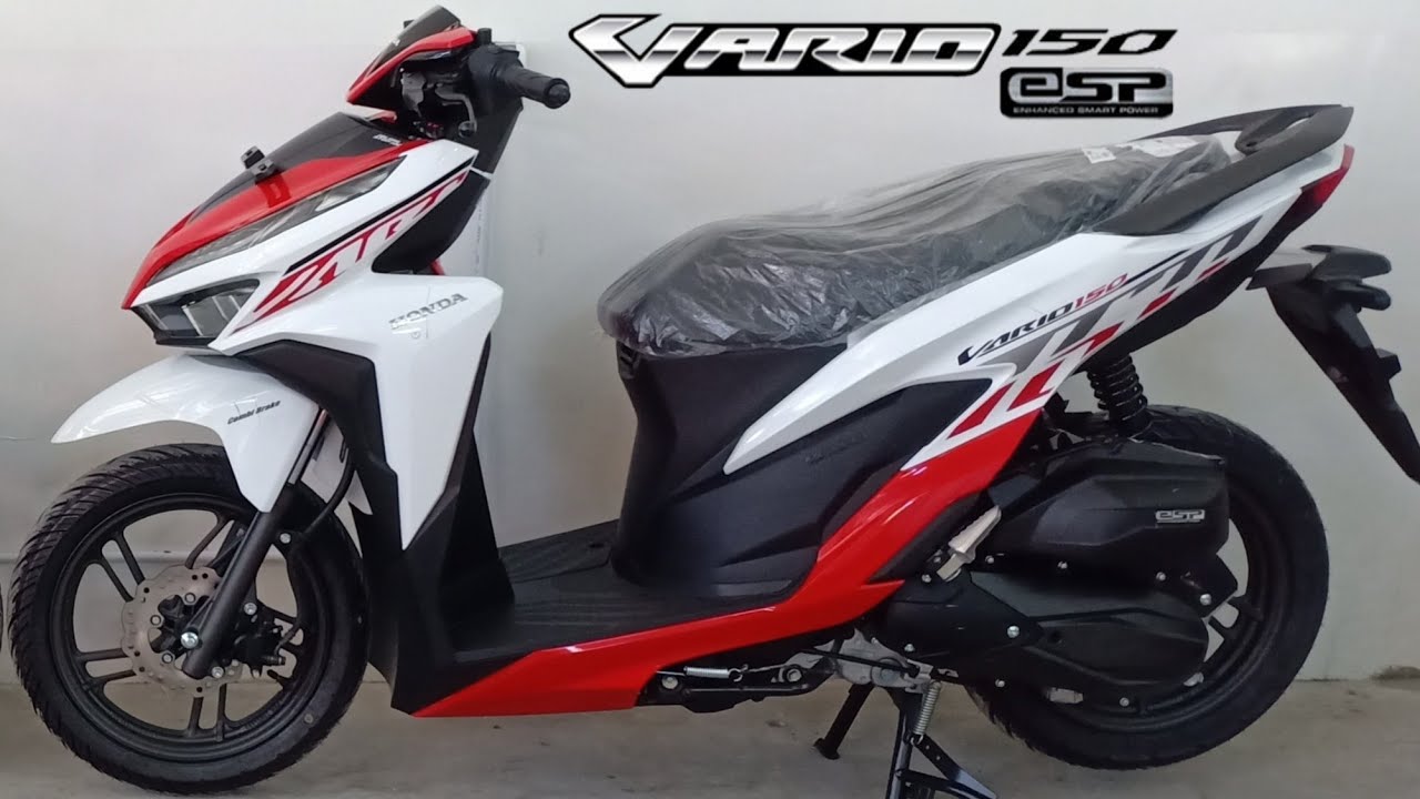 Honda Vario 150 Sporty Black Red
