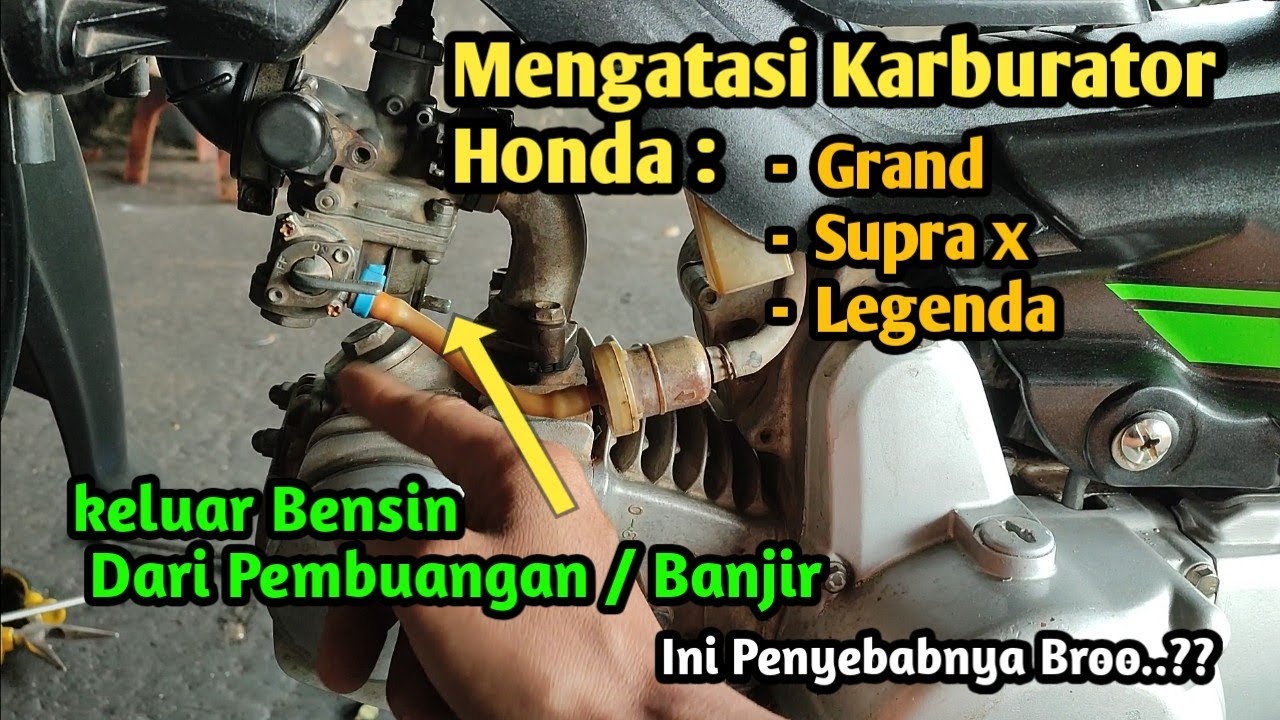 Setting Karburator Honda Revo
