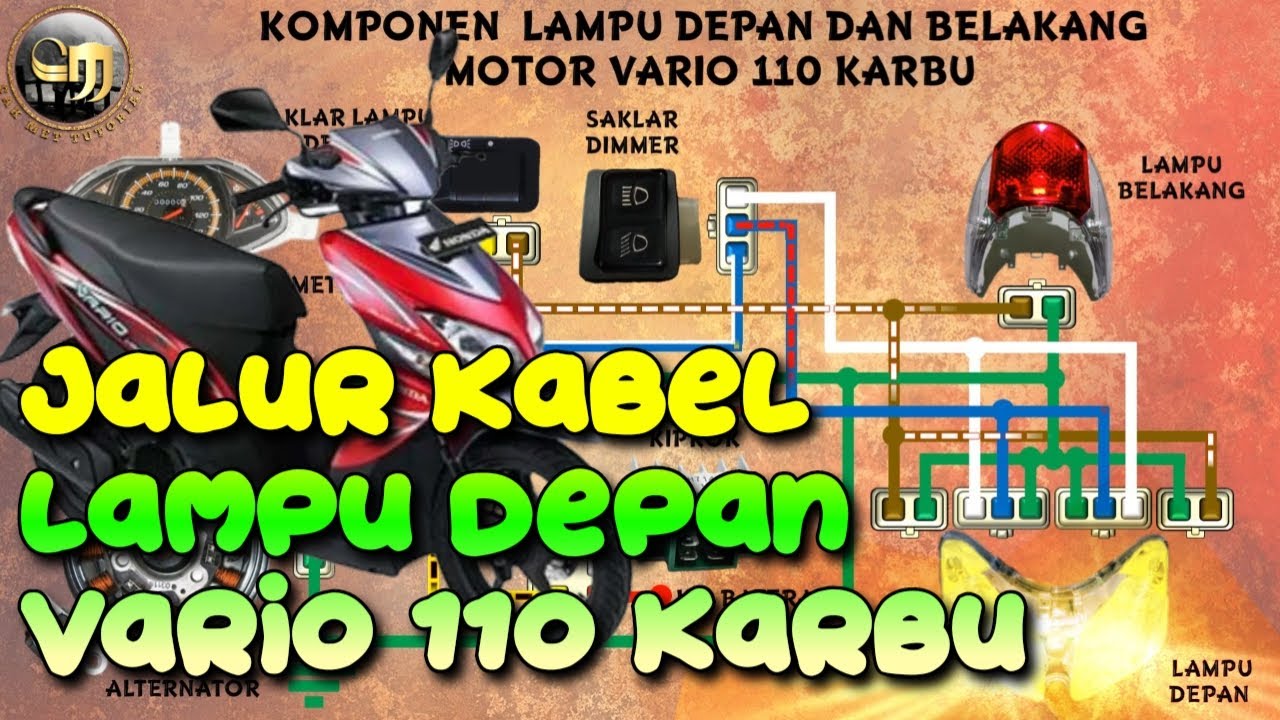 Jalur Kiprok Vario 110
