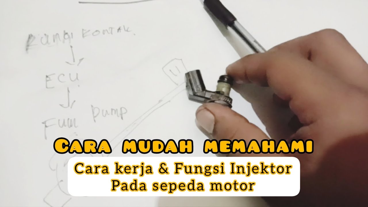 Apa Fungsi Injektor Pada Sepeda Motor
