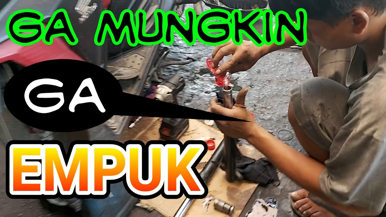 Takaran Oli Shock Depan Vario 150 Biar Empuk
