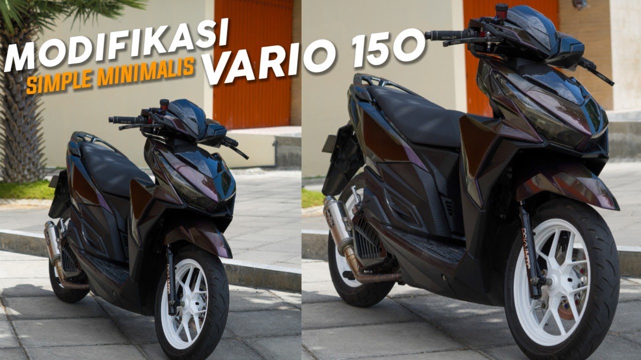 Honda Vario 150 Modifikasi Simple
