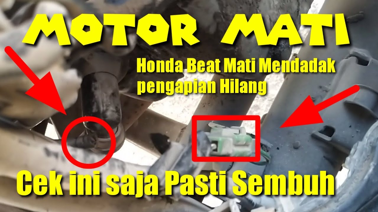 Apa Penyebab Motor Matic Karbu Mati Mendadak

