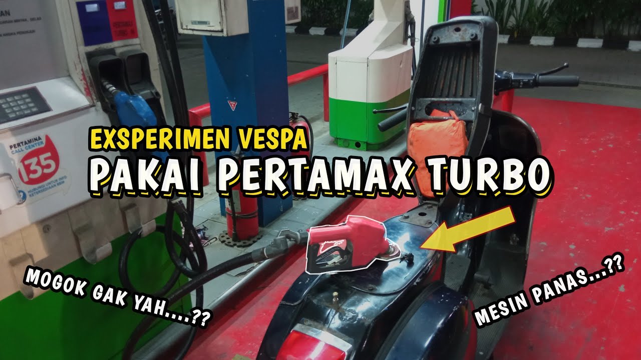 Vespa Pakai Pertalite
