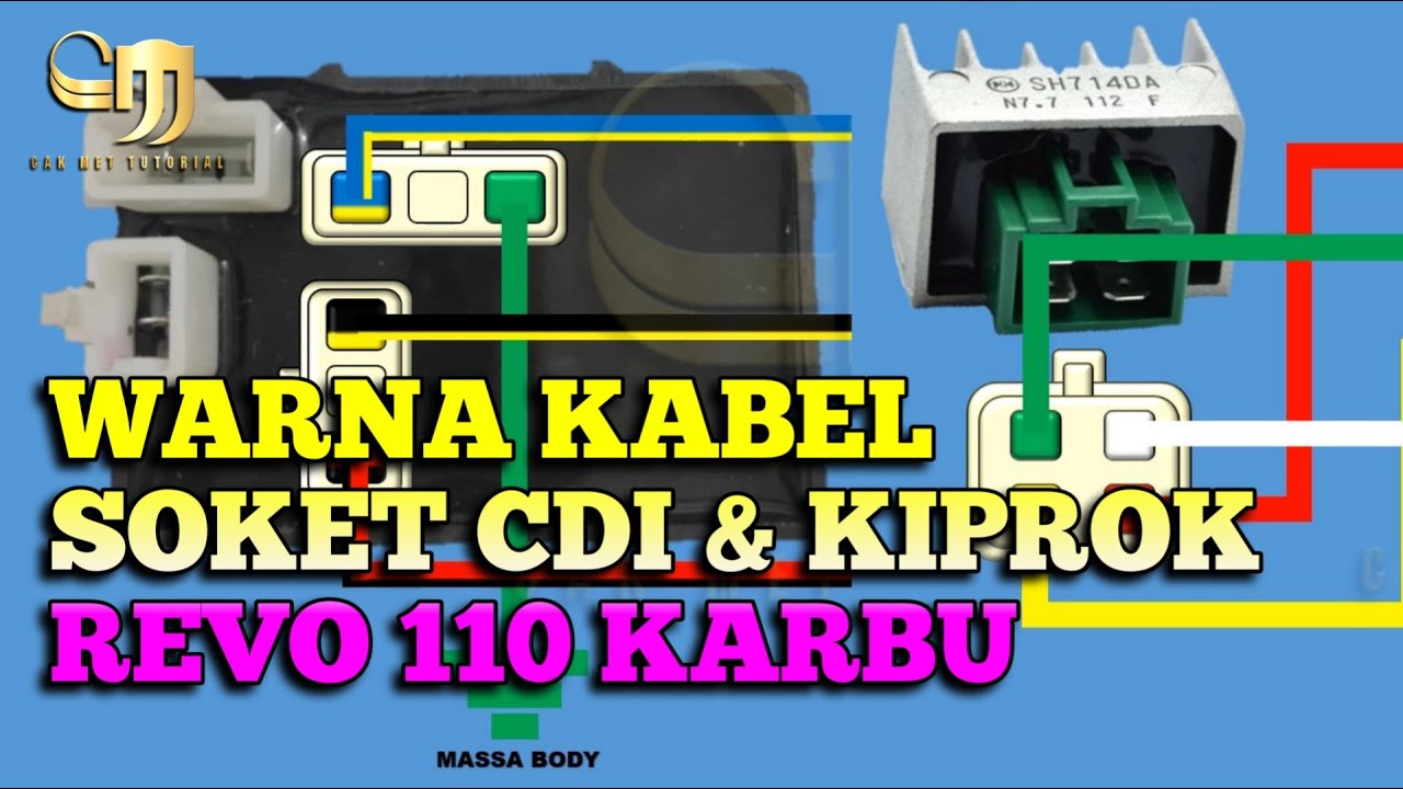 Skema Soket Kiprok Vario 110 Karbu
