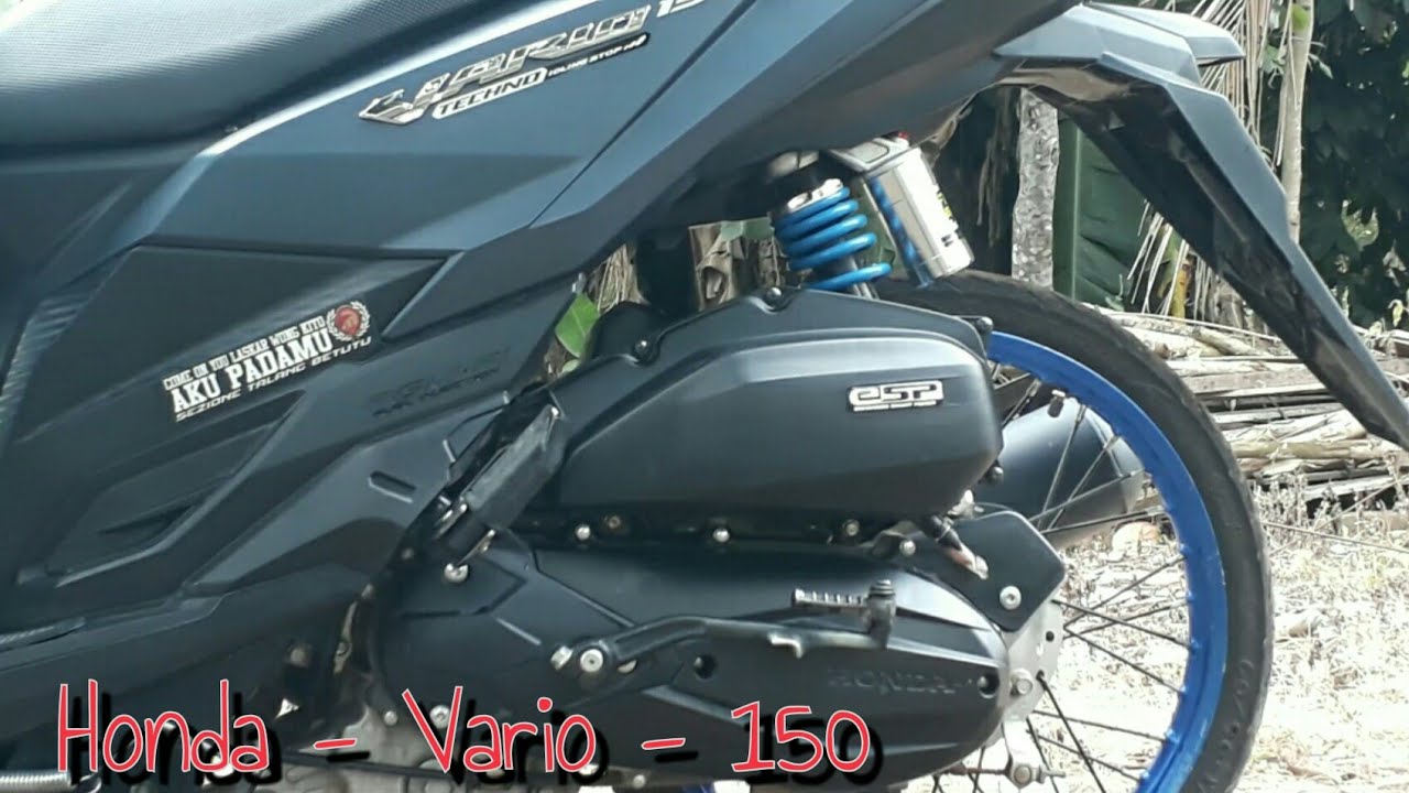 Modifikasi Honda Vario 150 Velg 17

