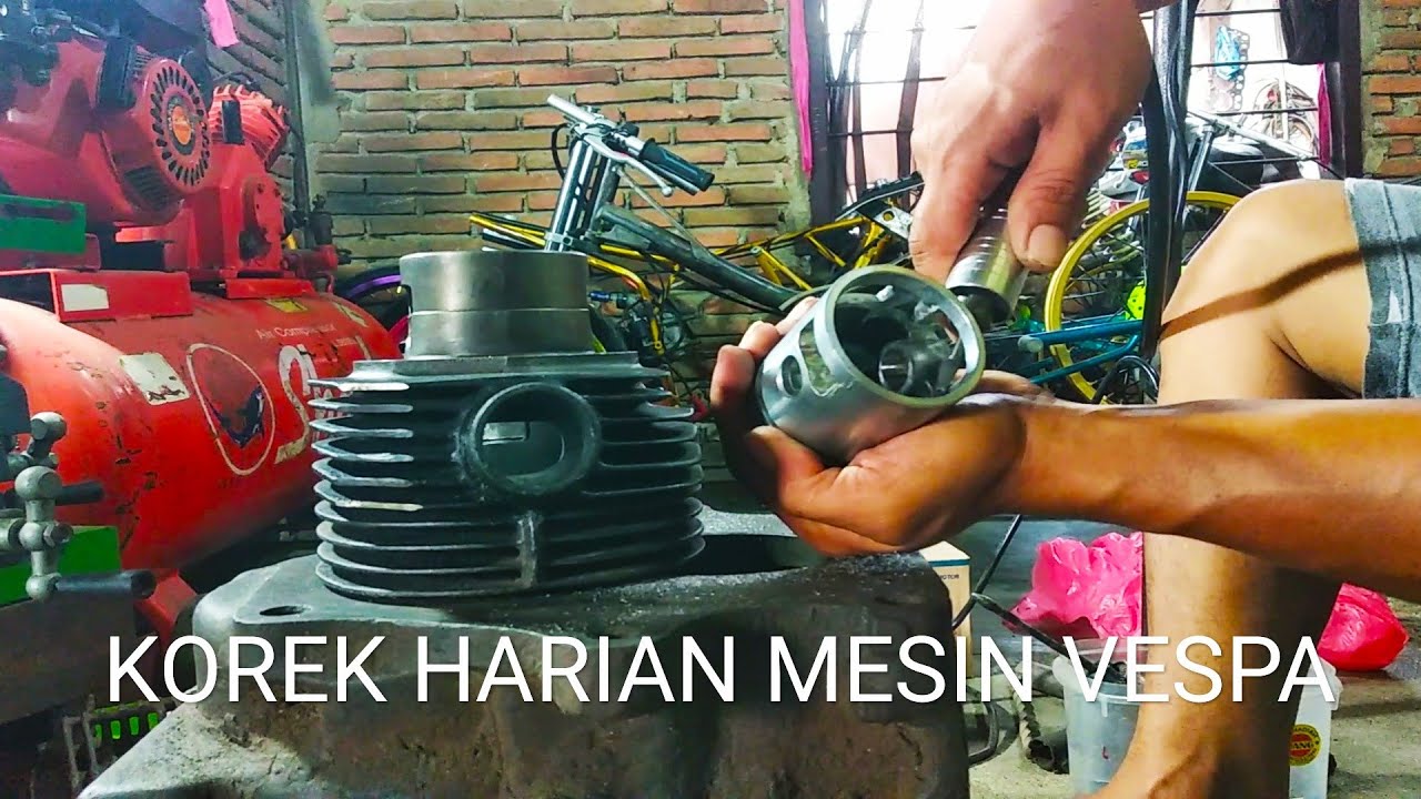 Korek Mesin Vespa
