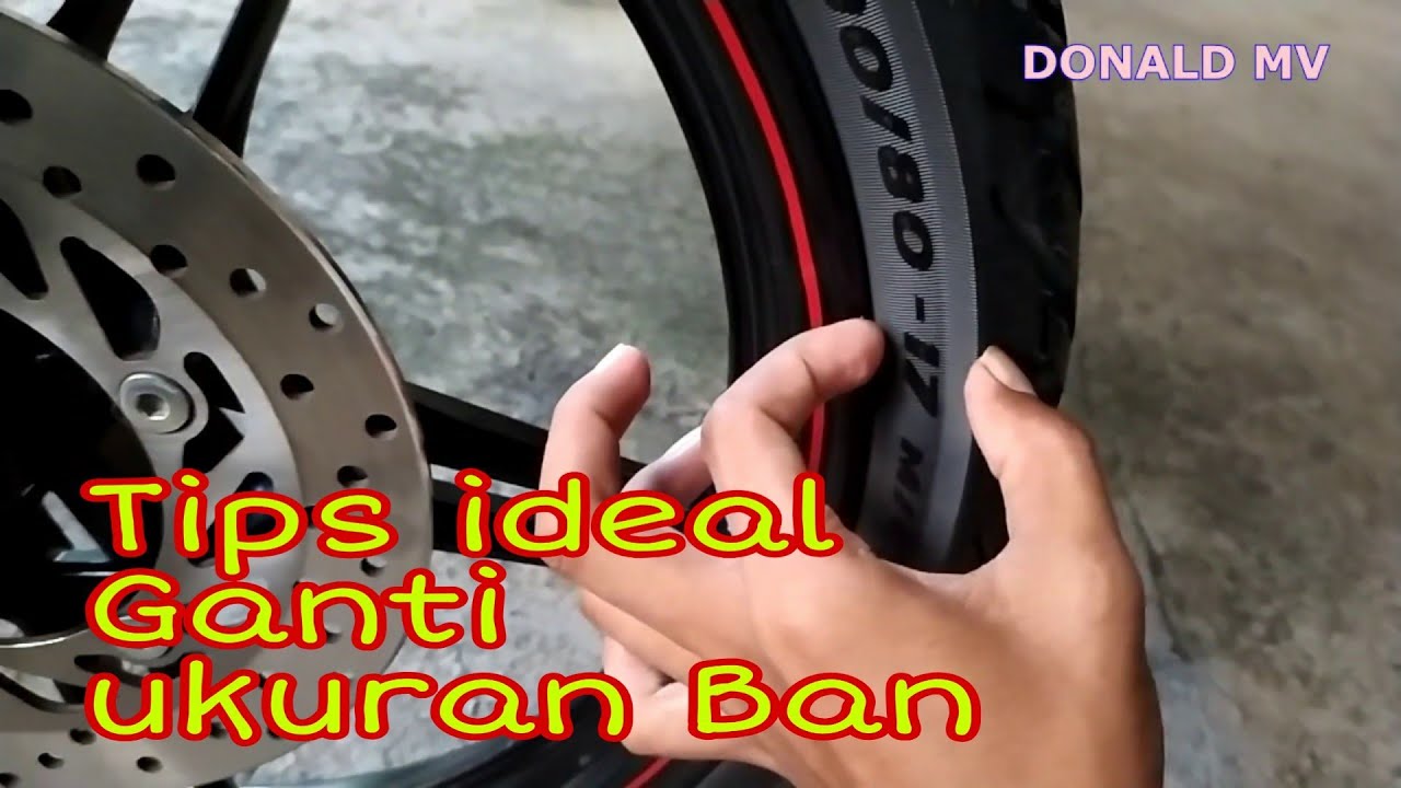 Ukuran Ban Depan Mx King
