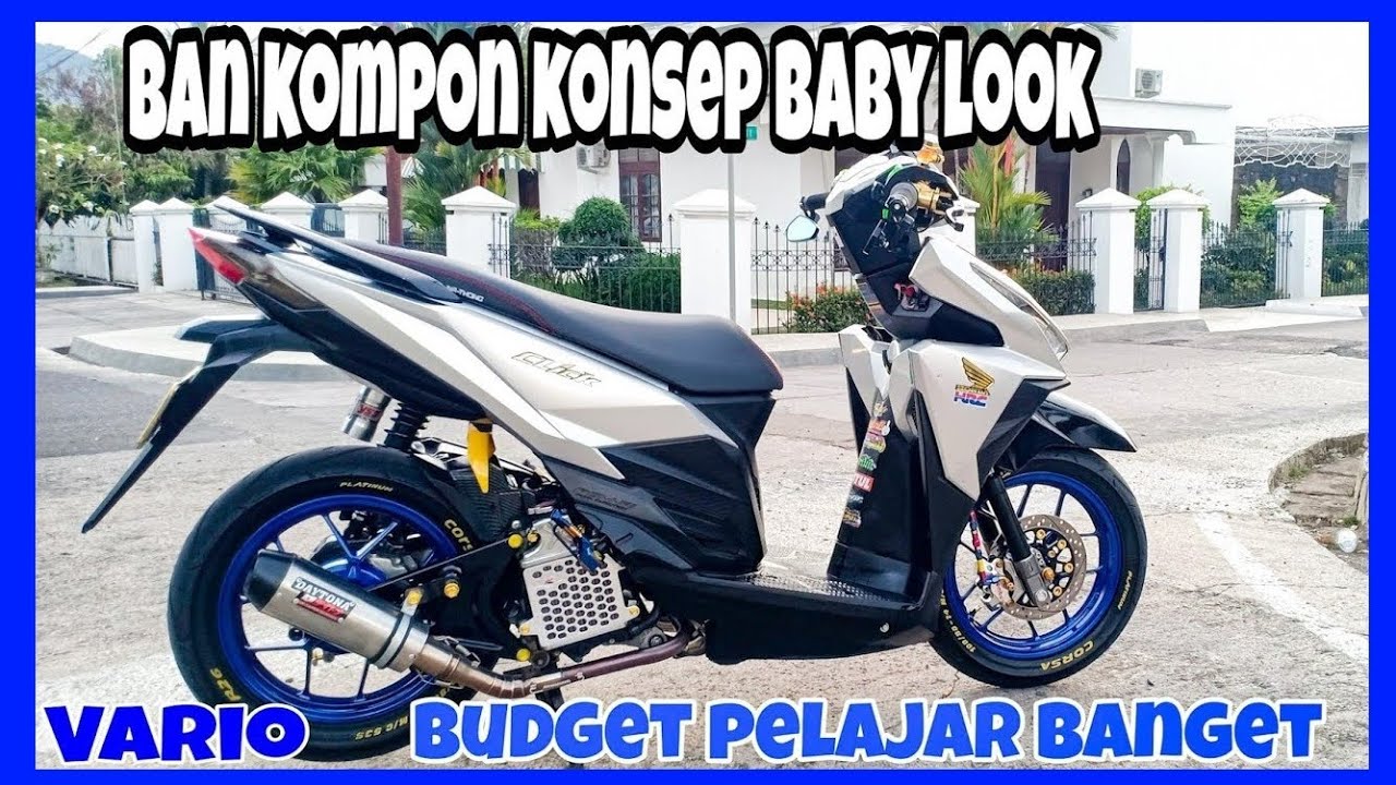 Warna Velg Yang Cocok Untuk Motor Vario Putih
