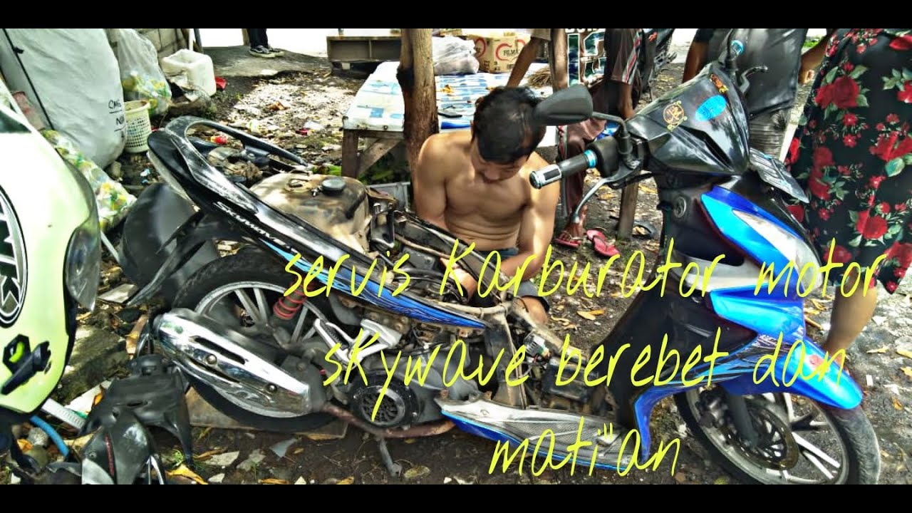Setting Karburator Skywave
