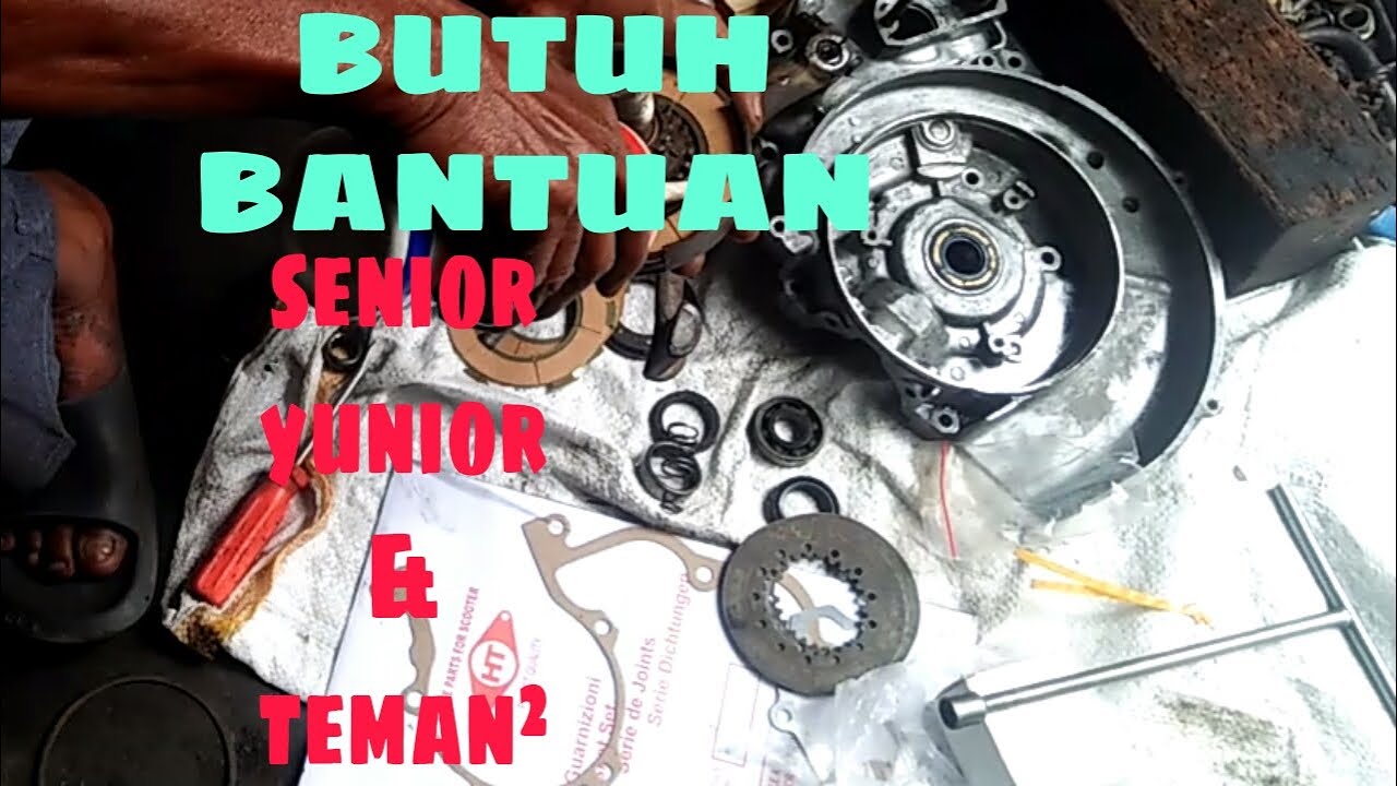 Cara Merakit Mesin Vespa
