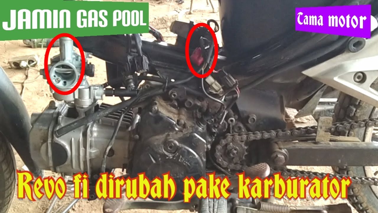 Merubah Injeksi Menjadi Karburator
