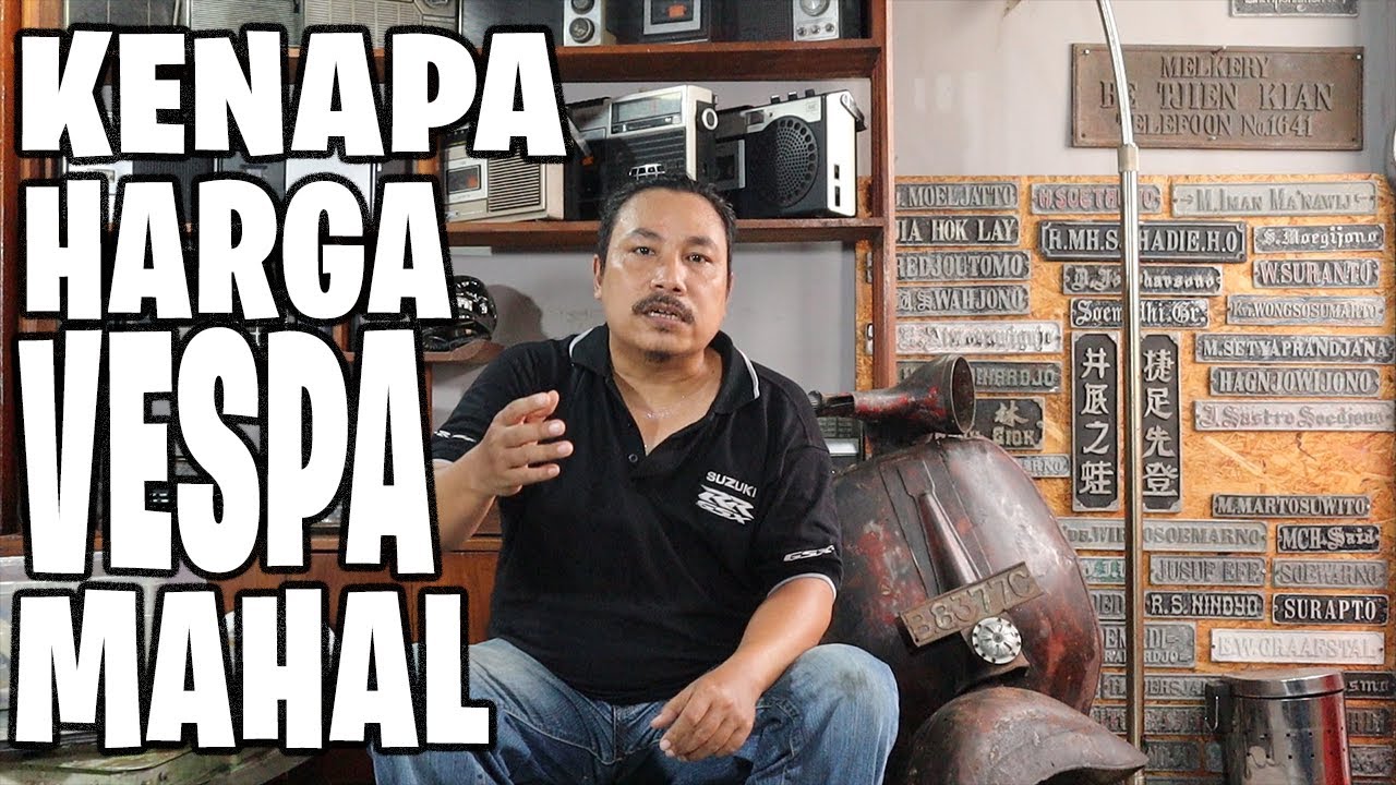 Kenapa Harga Vespa Mahal
