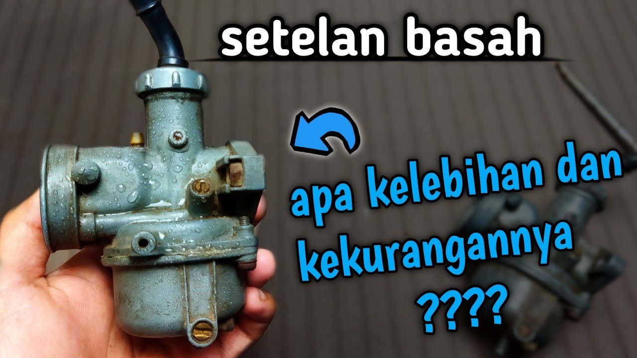Karburator Basah Pada Motor
