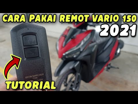 Cara Menyalakan Motor Honda Vario 150
