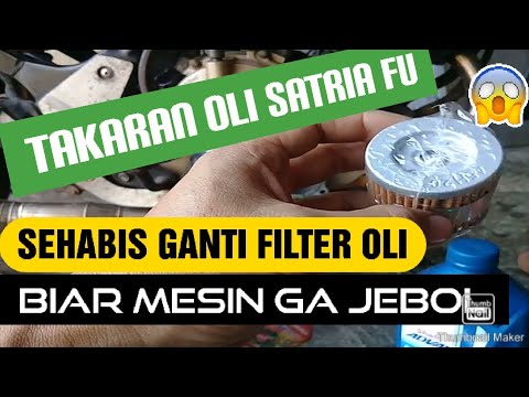 Takaran Oli Shock Satria Fu
