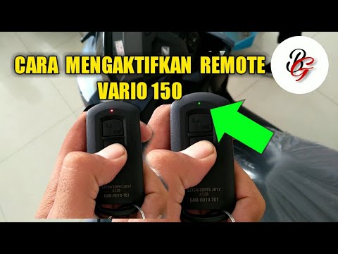 Cara Setting Remot Vario 150
