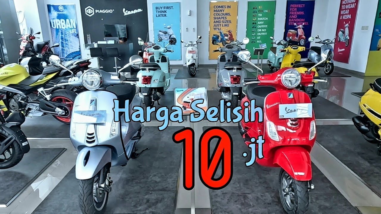 Perbedaan Vespa Lx Dan S
