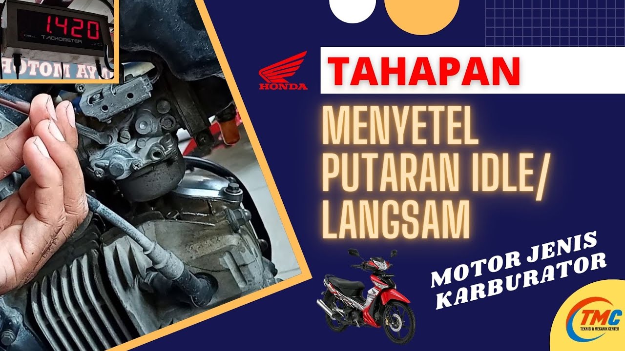Berapa Putaran Menyetel Karburator Motor
