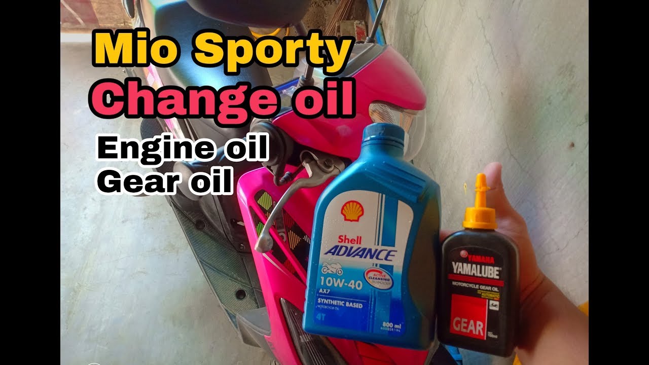 Kapasitas Oli Mesin Mio Sporty
