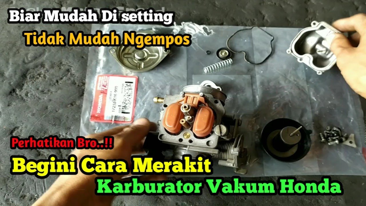 Cara Setting Karburator Megapro 2007
