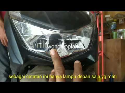 Cara Mematikan Lampu Depan Vario 150
