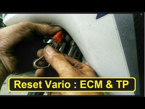 Cara Reset Sensor Tps Vario 125
