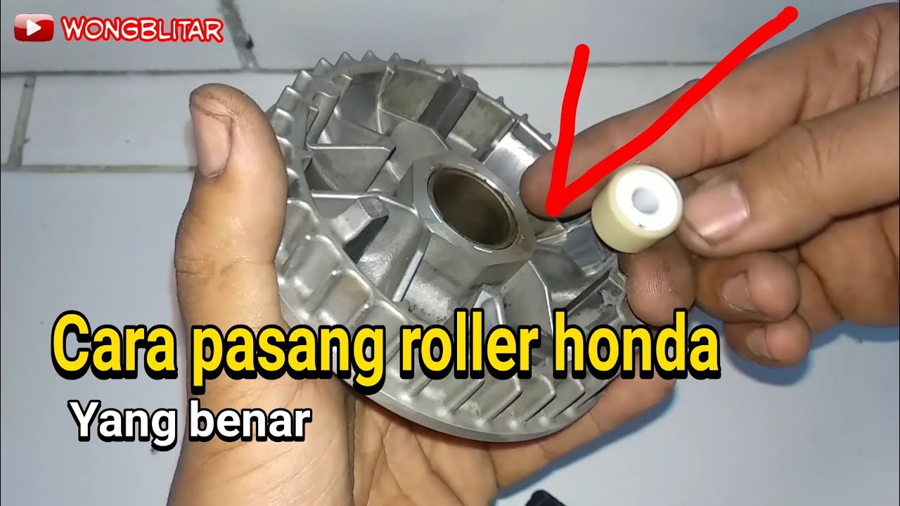 Cara Pasang Roller Vario 125
