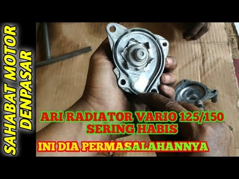 Air Radiator Vario 125 Mendidih

