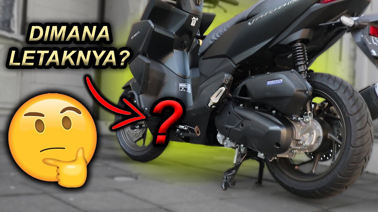 Nomor Mesin Vario Techno
