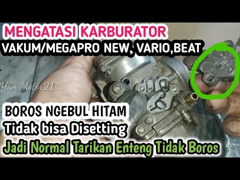 Setting Karburator Megapro
