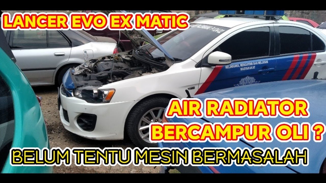 Air Radiator Bercampur Oli Matic

