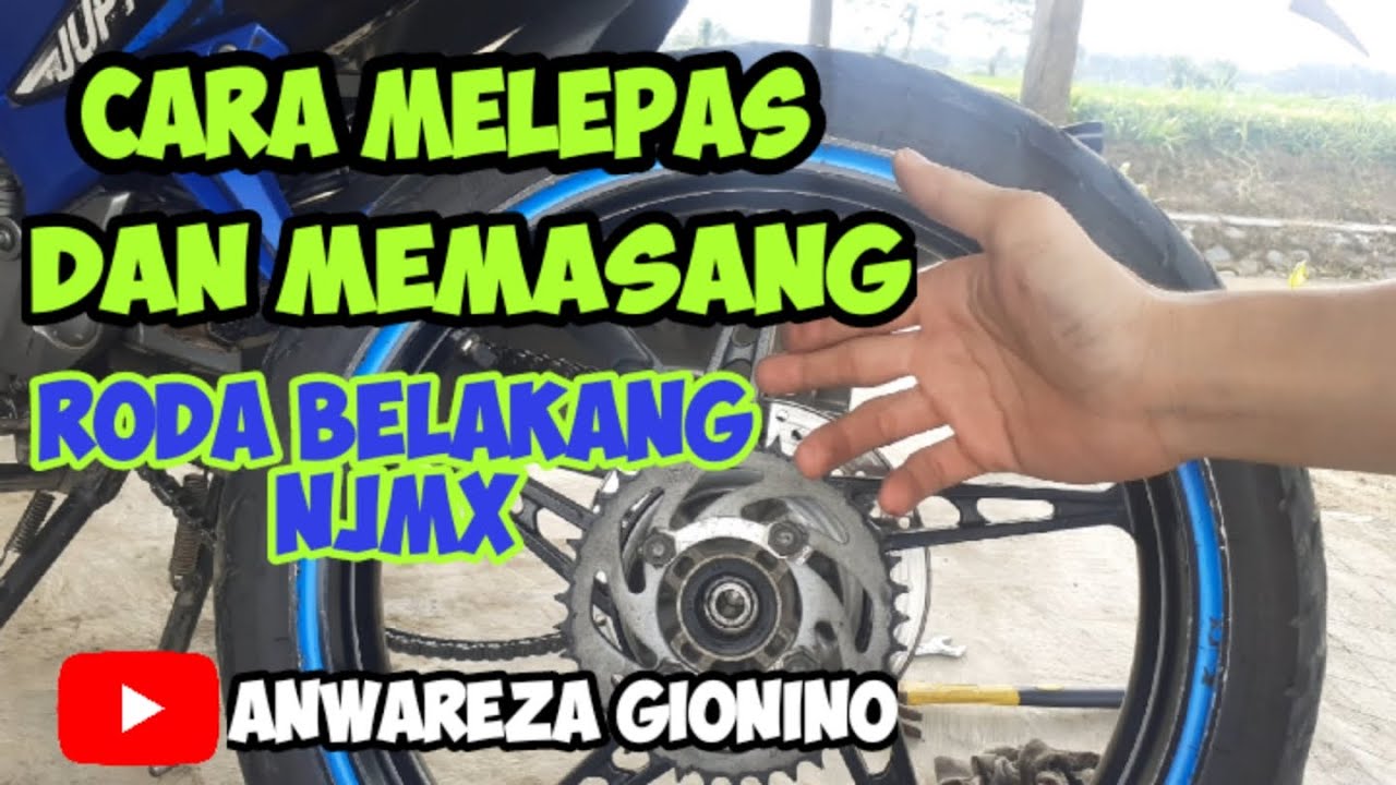 Ukuran As Roda Belakang Mx King
