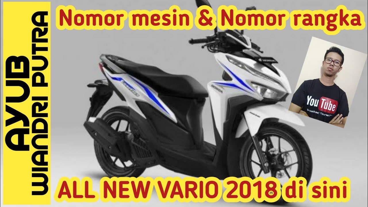 No Rangka Vario 125
