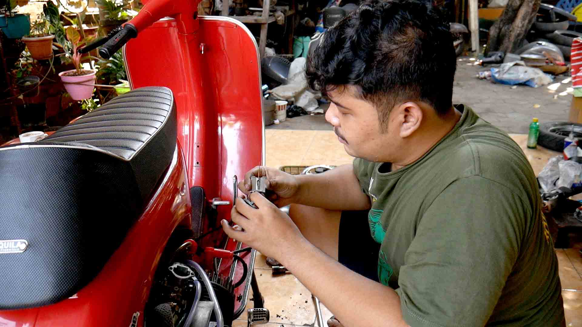 Cara Membuat Mesin Vespa Jadi Kencang
