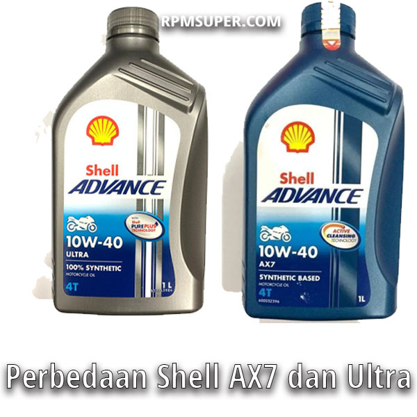 Perbedaan Oli Shell Advance Ultra Dan Ax7
