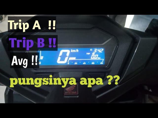 Cara Reset Speedometer Digital Vario 125
