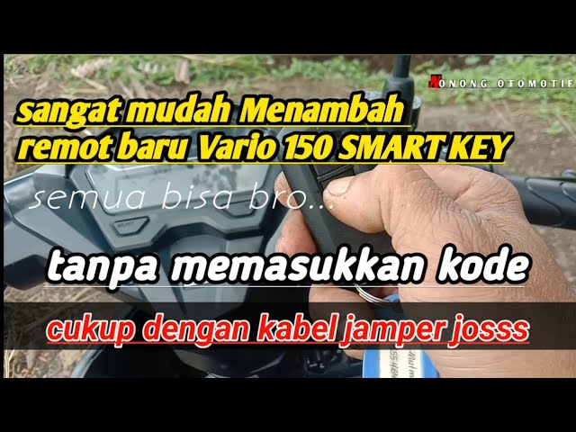 Cara Menghidupkan Motor Vario 150
