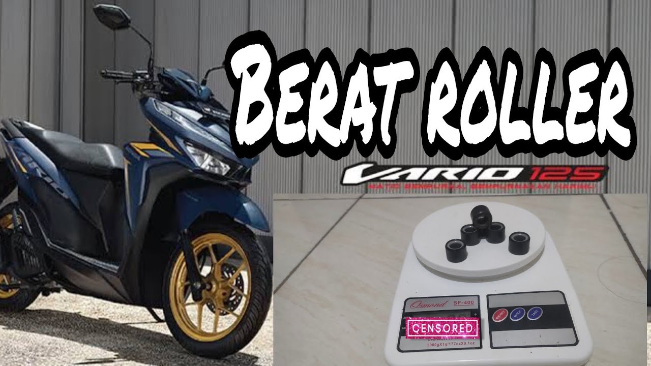 Ukuran Standar Roller Vario 125
