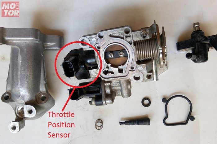Letak Sensor Motor Injeksi
