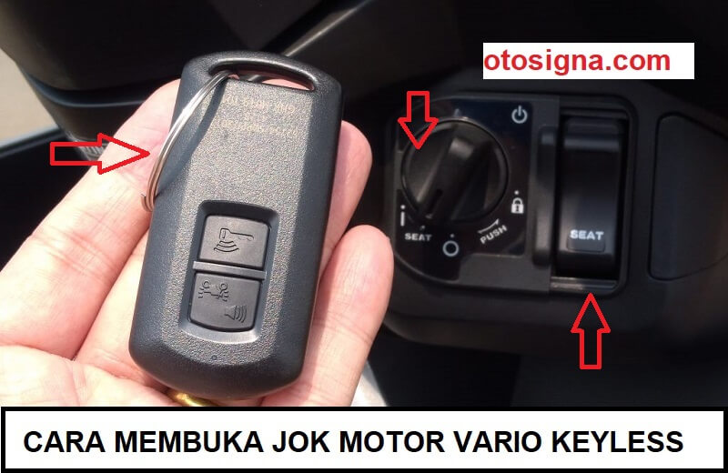 Cara Membuka Kunci Stang Motor Vario 150
